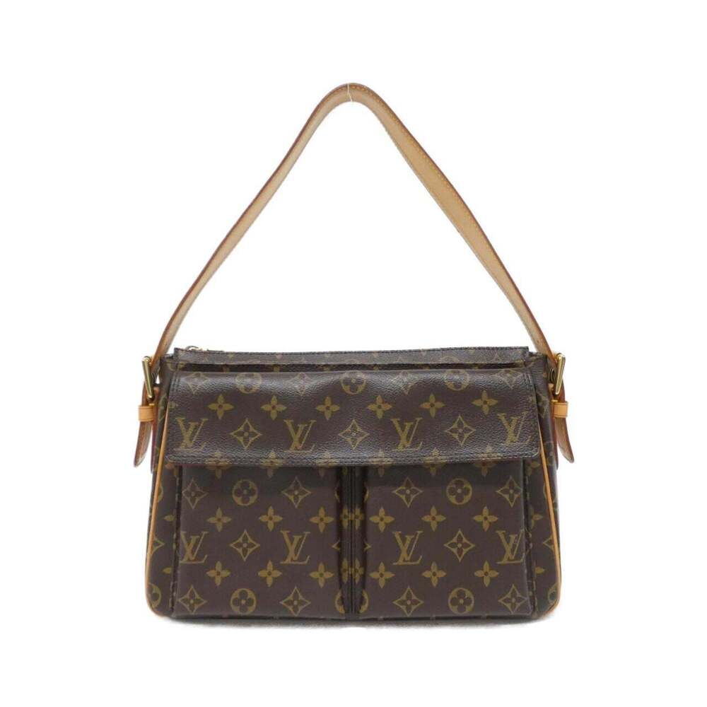 LOUIS VUITTON Brown Monogram Shoulder Bag